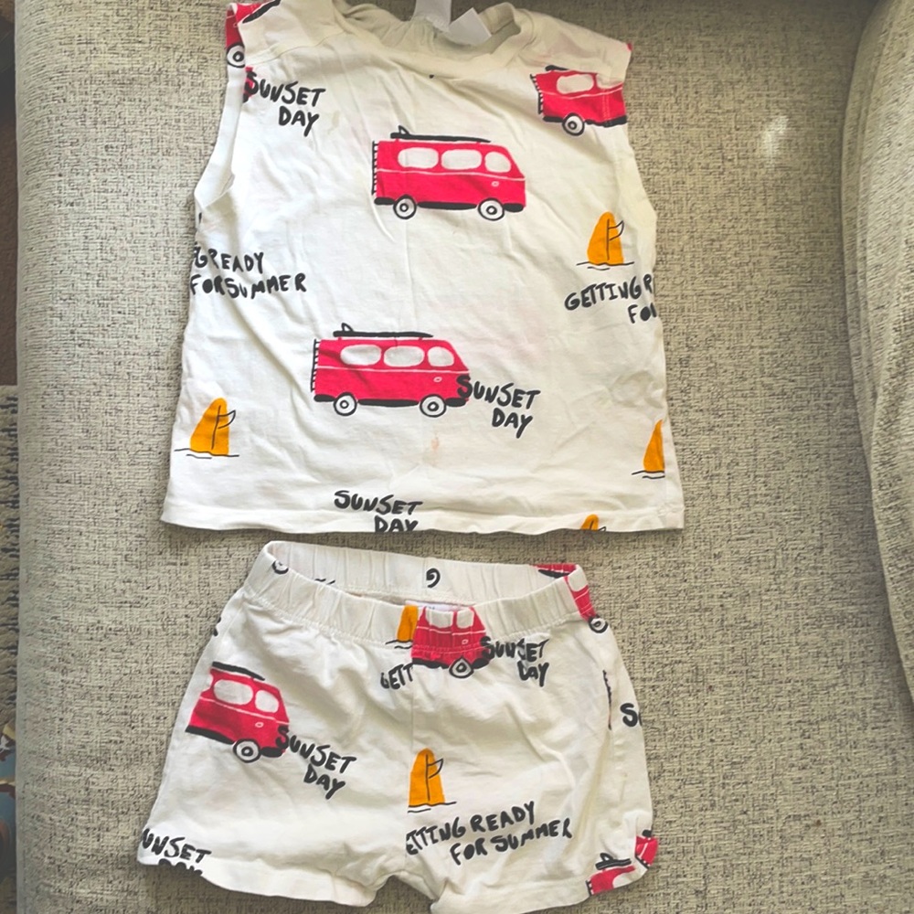Zara toddler summer outfit